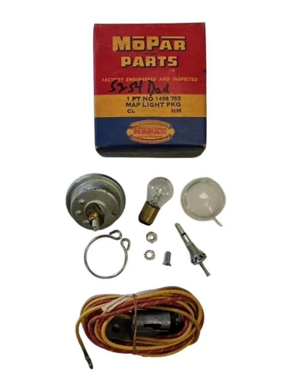 Dodge Custom Royal Coronet Sierra 1953 1954 equipamiento ligero mapa 1498785 nuevo en stock Foto 2 de 4