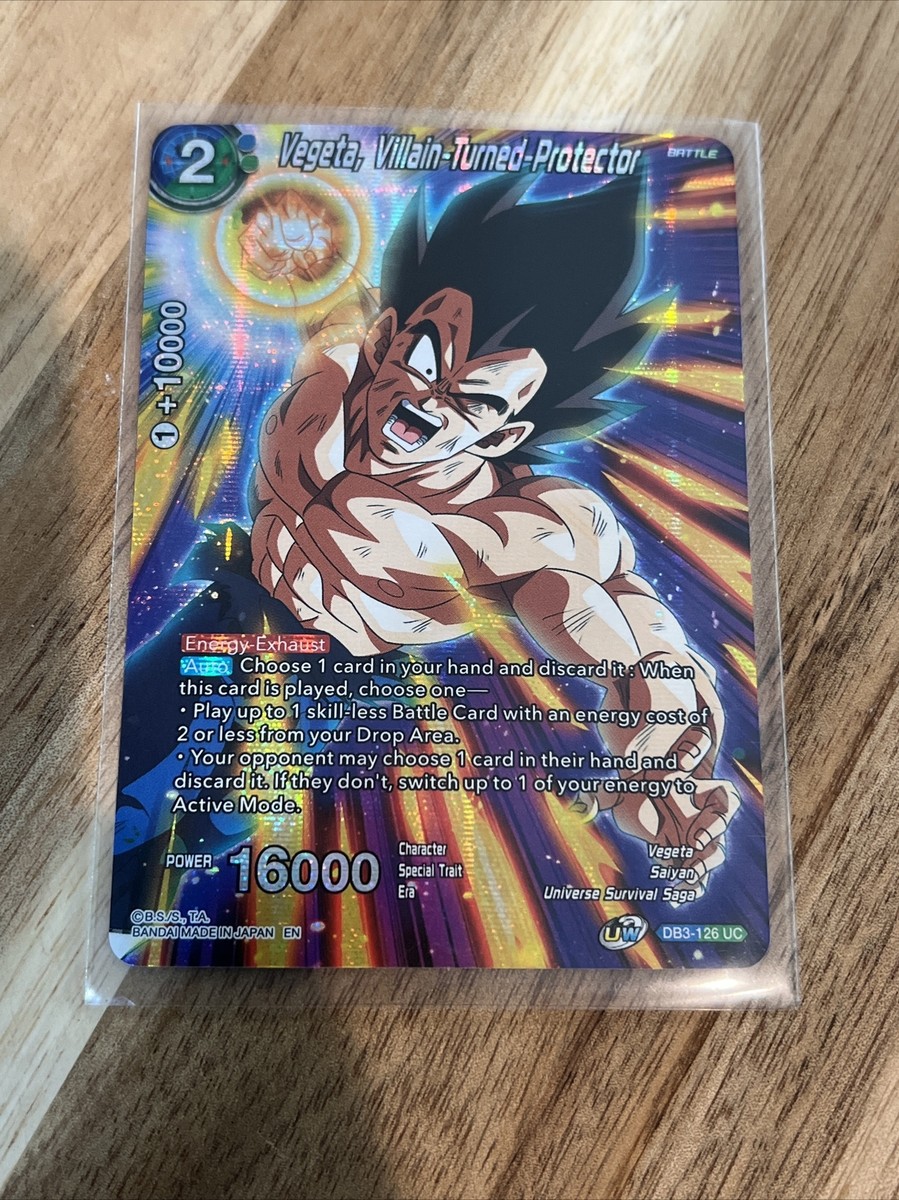 Vegeta, Villain Turned Protector - DB3-126 - Dragon Ball
