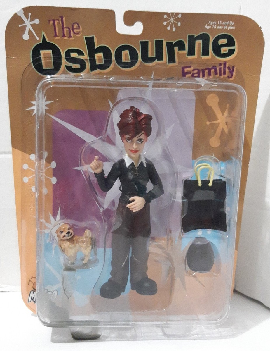 The Osbourne Family Sharon Osbourne Action Figure 2002 Mezco