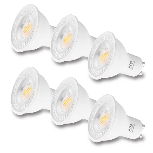 GU10 LED Bulb Dimmable 7W Warm White/Daylight  60W Halogen Equivalent  6Pack