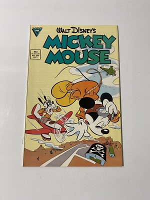 Walt Disney's Mickey Mouse #240 Gladstone Comics 1988 Goofy Donald