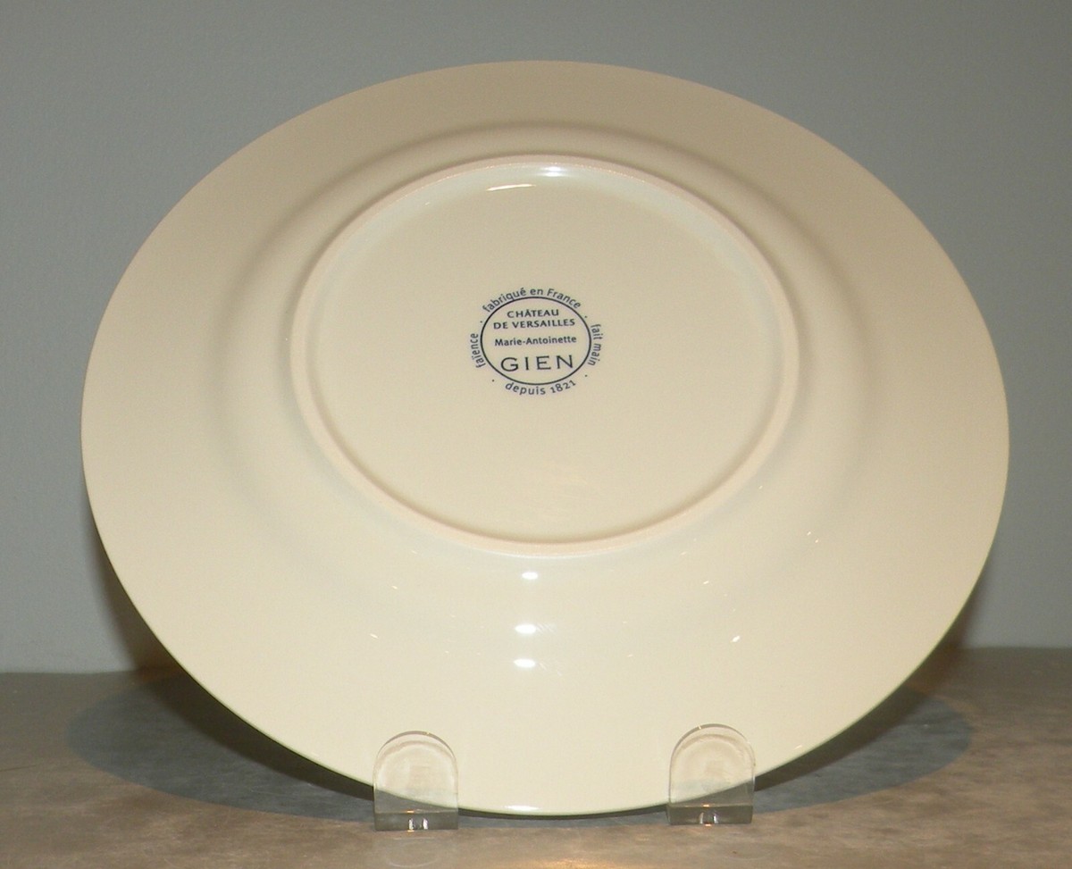 NEW Dessert Plate Violet Marie-Antoinette Versailles GIEN | eBay
