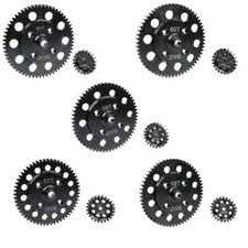 GTB LOSI DBXL 57T/24T 58T/23T 59T/22T 60T/21T 61T/20T Steel Pinion Spur Gears