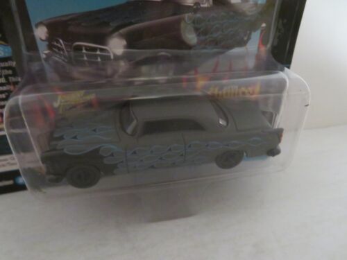 Johnny Lightning Street Freaks Black with Flame 1955 Chrysler C-300 Gry 2019 MOC - Picture 2 of 5