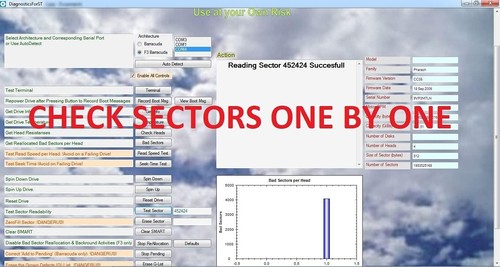 Diagnostics for Seagate DFS Data Recovery USB Tool kit, CSGR - 第 7/9 張圖片