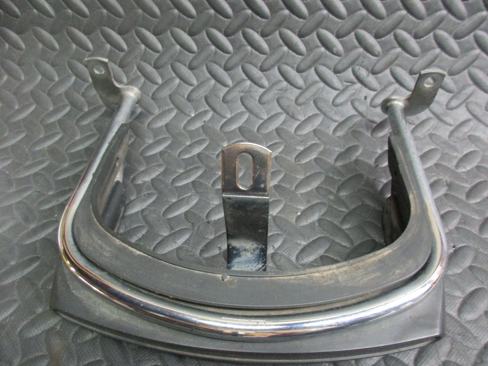 Harley Davidson 09up FLH Rear Bumper Fender Tip Trim Chrome OEM eBay