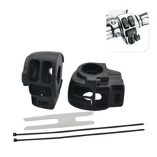 Motorcycle Handlebar Hand Control Switch Housing Cover For Harley Touring 96-13