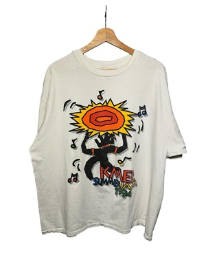 Vintage 90's 1994 KMEL 106.1 Summer Jam Festival TShirt RARE Single Stitch XXL
