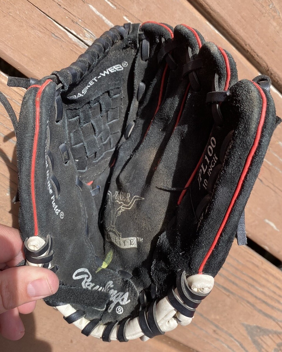 Rawlings | Gant De Baseball Players Series Pour Jeunes 10 Pouces Droitier Noirrouge~p118972021