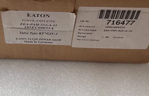 NEW VICKERS AMPLIFIER EEA-PAM-533-A-33 DHL/FedEx