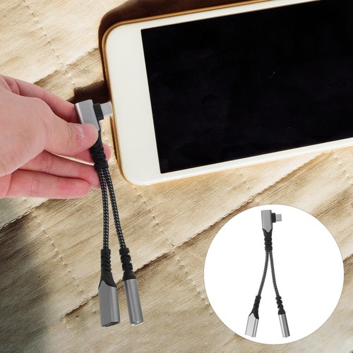 Type-c Adapter Cable Usb-c Headphone to Earphone Jack Dongle Aux - 第 1/12 張圖片