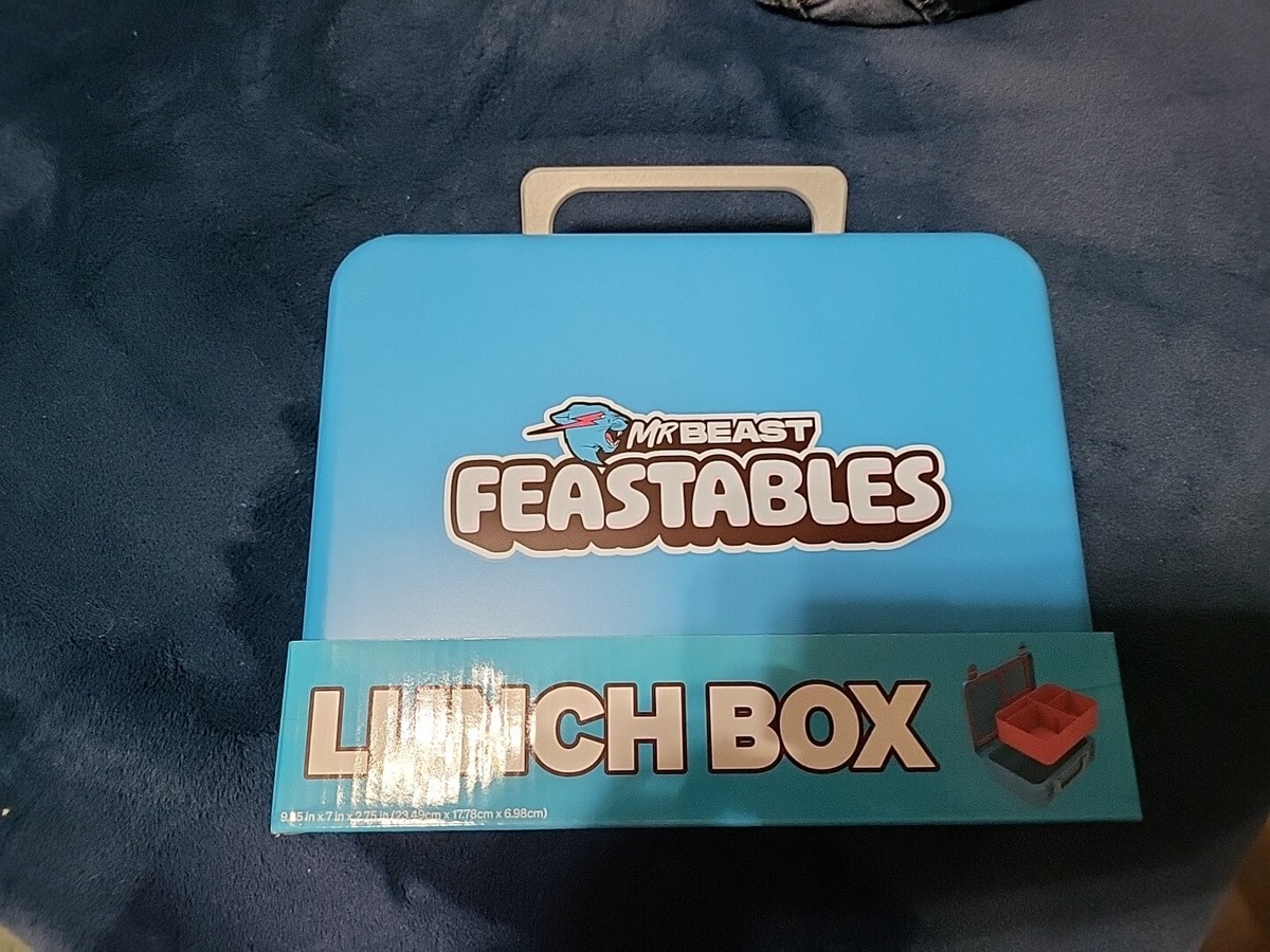 Mr. Beast Feastables Bento Lunchbox – Verstellbar, BPA-frei & Perfekt Für Kinder