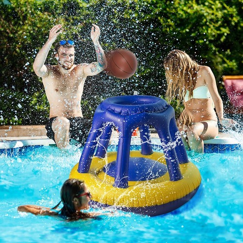 Sable Inflatable Pool Basketball Hoop with one Basketball for Pool and Water - Picture 5 of 6