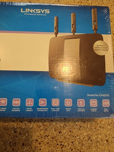 Linksys AC3200 Tri Band Smart WiFi Router Ea9200 - Picture 2 of 11
