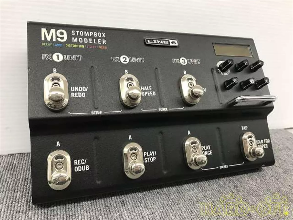 Line 6 M9 Stompbox Modeler Guitar Multi-Effects Pedal Processor | eBay