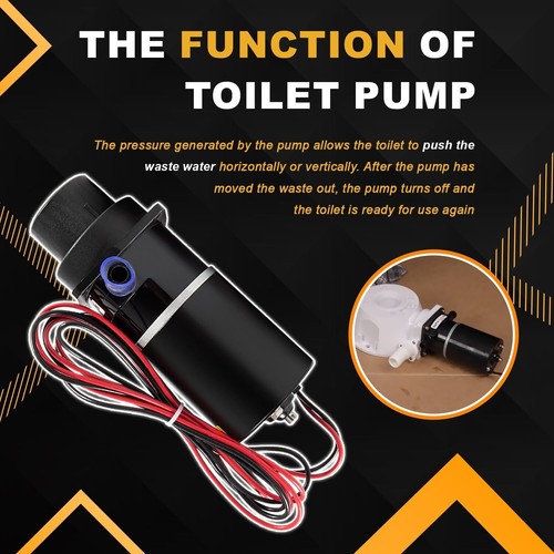 For Jabsco 37010 37041-0010 Marine Electric Toilet Macerator Sub Assembly - Picture 6 of 8