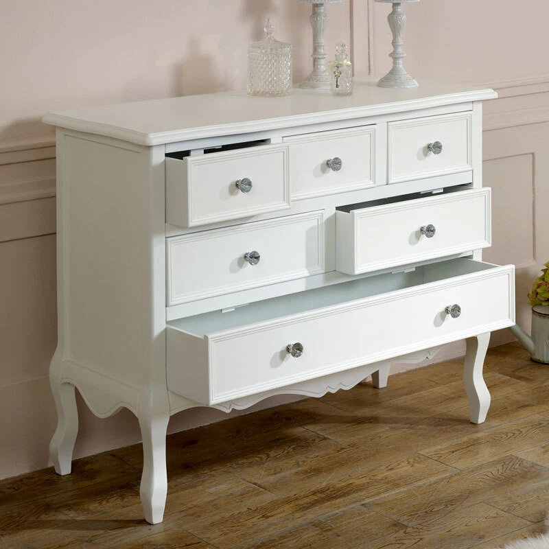 White cheap vintage chest