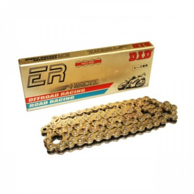 DID KETTE SCHRITT 415 GOLD 120 GLIEDER OHNE O-RING MOTORRAD STRASSE CROSS ENDURO 415ER
