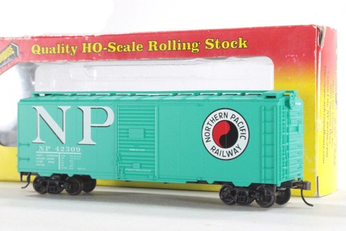 Coche de carga HO Roundhouse listo para funcionar Northern Pacific 40 ft AAR #42309 XLNT | Zustand: Used
