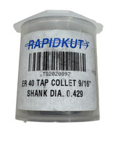 RapidKut ER40 9/16" Tapping Collet