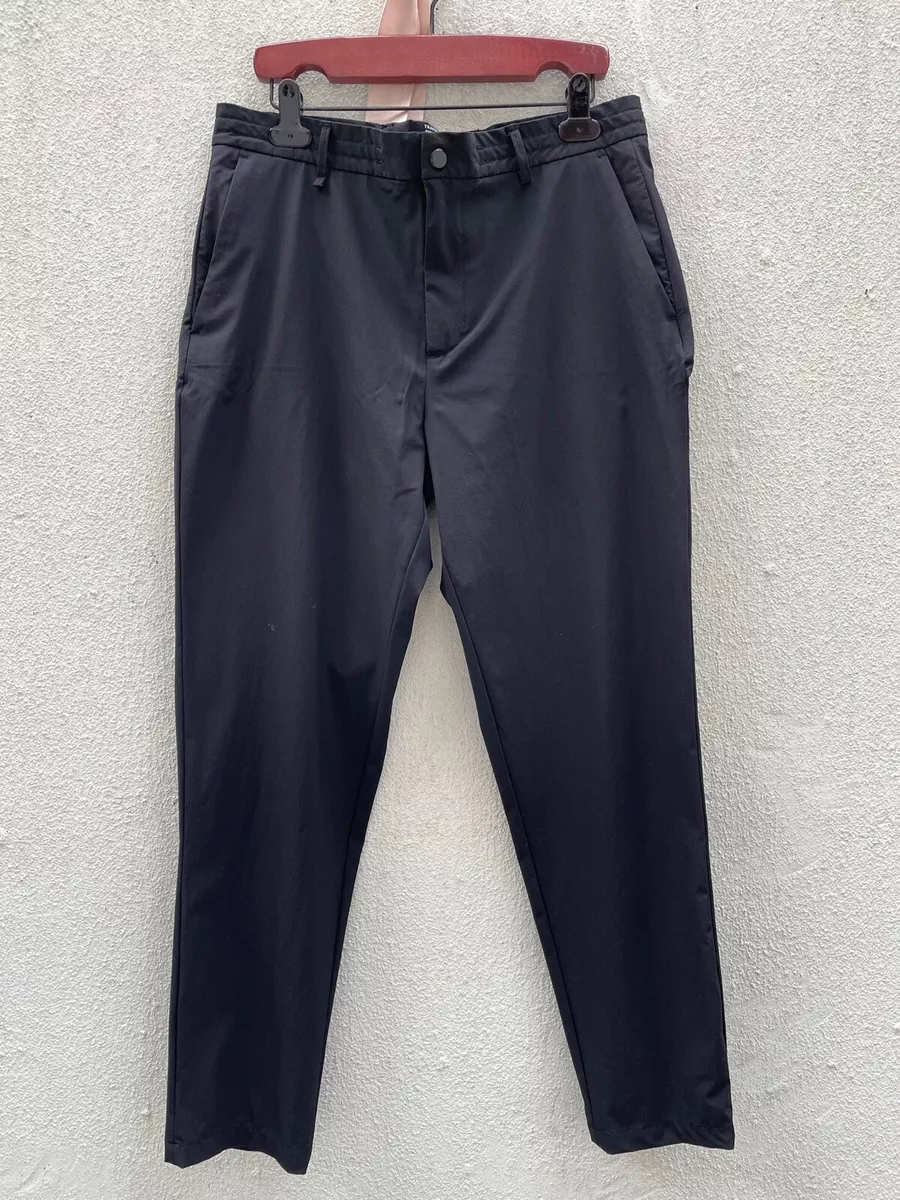 ZARA Women Black Travel Pant Trouser Quick Dry Wrinkle Free US 31