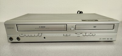 Funai SV2000 WV805 4 Head HiFi VCR VHS Recorder DVD Player Combo WORKS/NO REMOTE