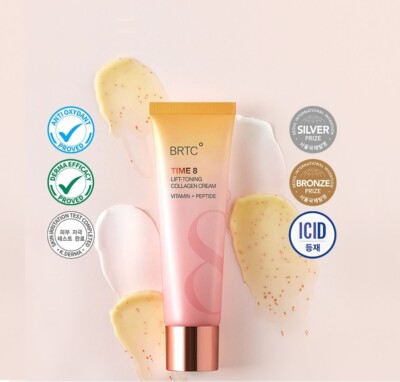 BRTC Time 8 Lift Toning Collagen Cream 80ml  Vitamin + Peptide