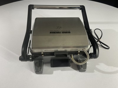 George Foreman panini grill and open grill PN3000T healthy cooking