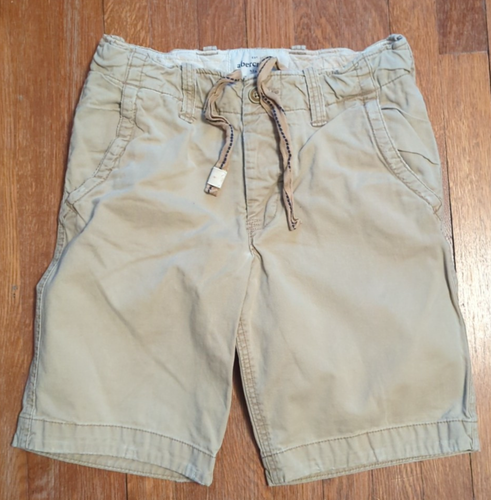 ABERCROMBIE & FITCH Tan Khaki SHORTS Youth Boys 14