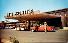 Vintage Postcard New Frontier Hotel Las Vegas Nevada Strip