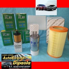 KIT TAGLIANDO ORIGINALE FIAT BRAVO LANCIA DELTA 1.6 MULTIJET SELENIA 5W30+FILTRI