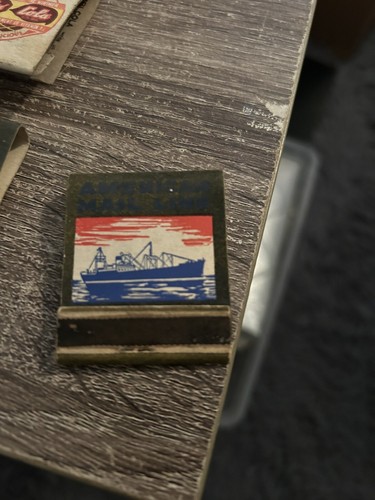 Front Strike Matchbook American Mail Line
