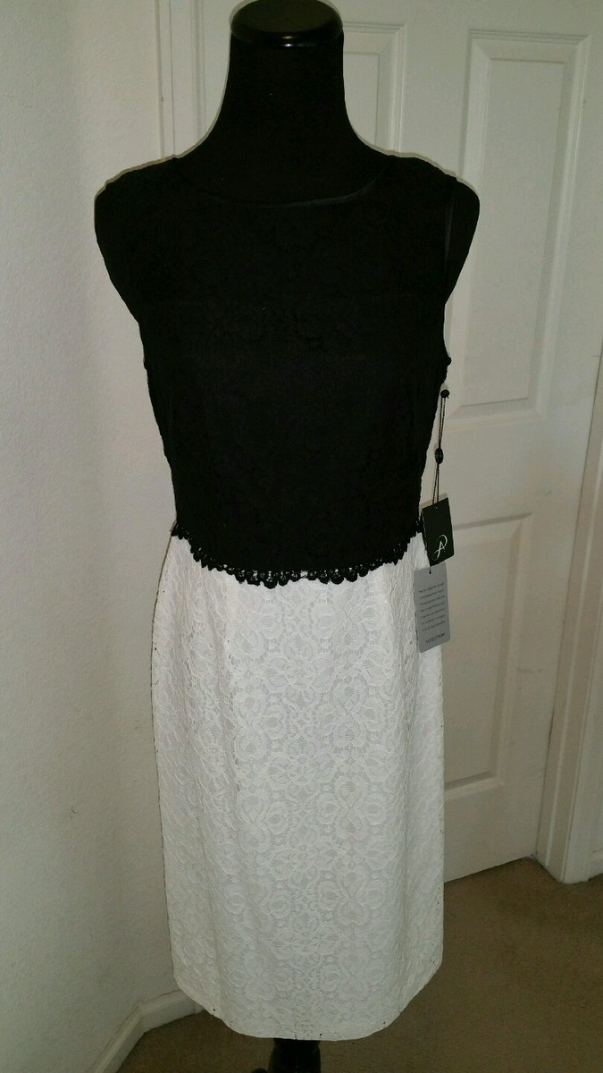 adrianna papell black and white lace dress Adrianna Papell AP1E201225 Long Sleeve Formal Evening Prom Dress