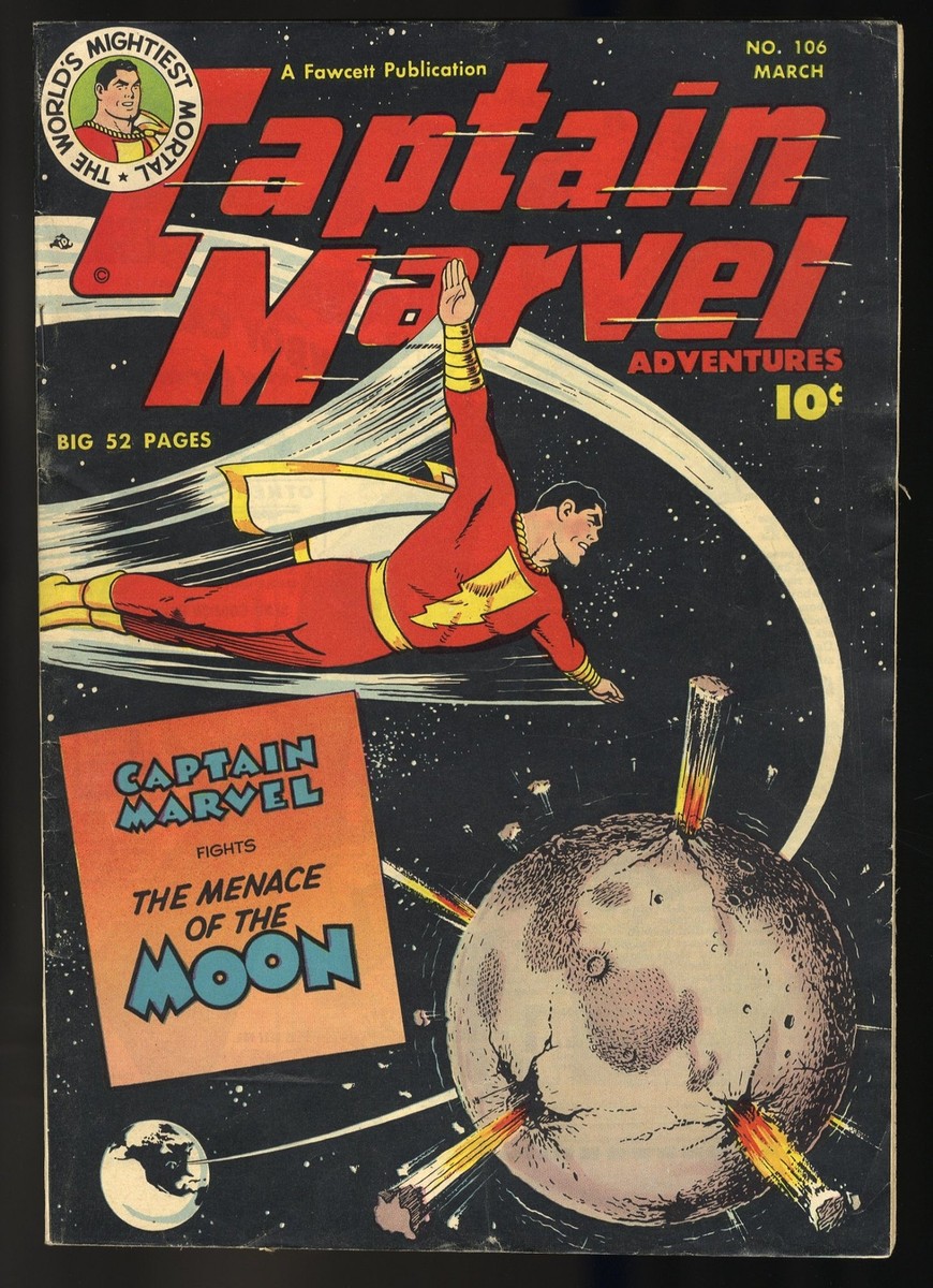 Captain Marvel Adventures #106 FN+ 6.5 Fawcett 1950 | eBay