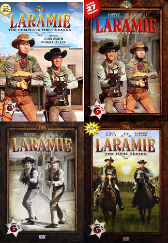 Laramie (John Smith) Complete TV Series Seasons 1-4 (1 2 3 4) NEW DVD BUNDLE SET - Afbeelding 1 van 1