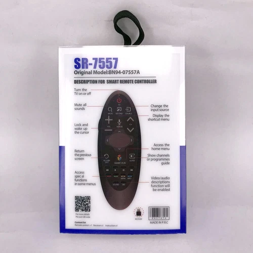 Neu SR-7557 für Samsung LCD TV Audio Sound Touch RF Fernbedienung BN94-07557A - Bild 9 von 11