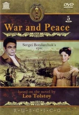 War and Peace-Sergei Bondarchuk's 5 DVD NTSC  Language.Russian, English, French