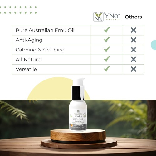 Pure Emu oil, Infused Lemon Myrtle for Hypoallergenic Skin Care, Hair & Healing - Picture 7 of 9