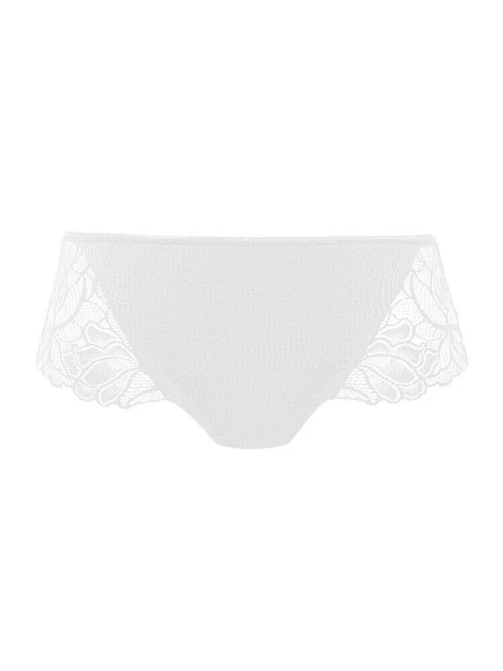 Fantasie Memoir Calzoncillo Corto Talla L 14 16 Blanco Encaje Bragas Lencería 3026 Nuevo Foto 4 de 4