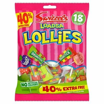 Loadsa Lollis - 135g - 4er-Packung
