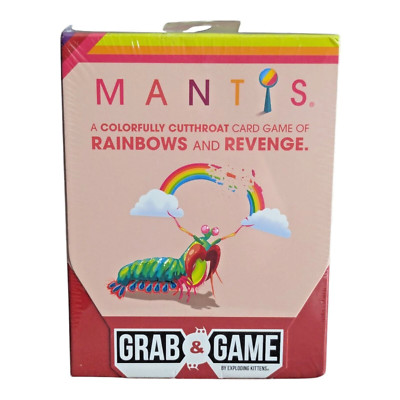 Mantis Kartenspiel Rainbows & Revenge Taschenformat Grab & Spiel von Exploding Kittens
