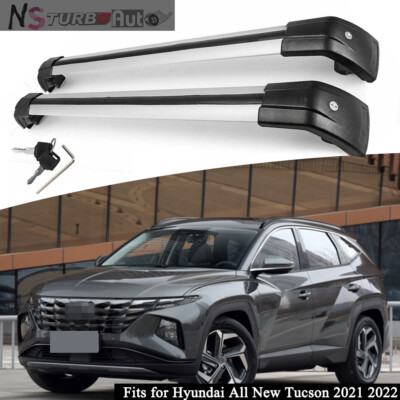 Fits for Hyundai Tucson 2021 2022-2024 Roof Rail Racks Cross