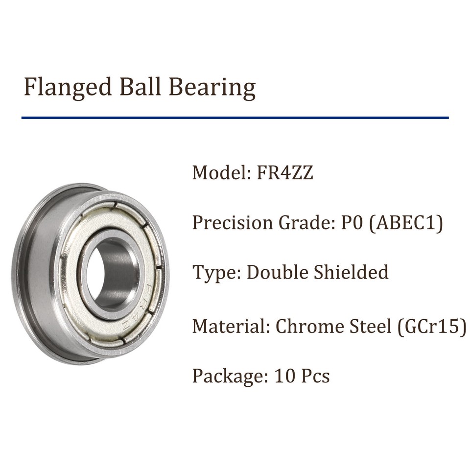 SR4ZZ Cuscinetto Sfera 1/4-Inchx5/8-Inchx0.196 - Foto 3