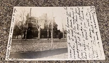 1910 Large Residential House Fort Logan Colorado real photo postcard RPPC