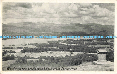 R202135 Windermere and the Lakeland Fells from Orrest Head The Westmorland Gazet