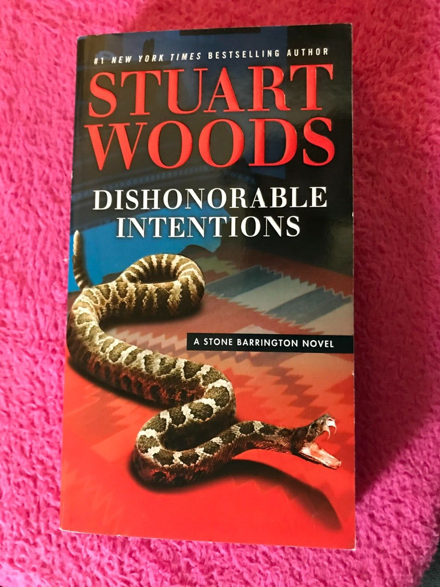 Stuart Woods 6 Book Lot - Stone Barrington Novels - Paris Match