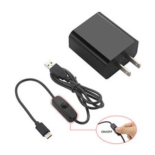 USB Type-C Power Supply Adapter Charger For Raspberry Pi 4 Model B DC5V 3A US