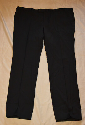 Van Gils 100% Schurwolle Wolle Hose 30 NEU Dunkelblau