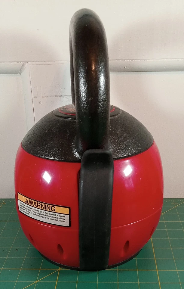 Vídeo Stamina Versa-Bell ajustável kettlebell exercício força 16 a 36 libras - Imagem 2 de 4