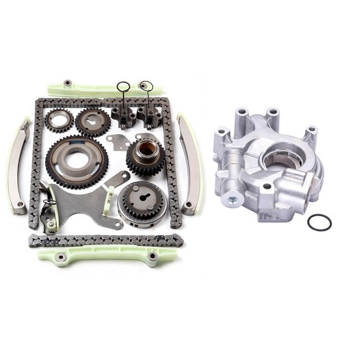Timing Chain Kit w/ Oil Pump For 02-08 Dodge Dakota Durango 4.7L V8 SOHC 16v - Picture 3 of 10